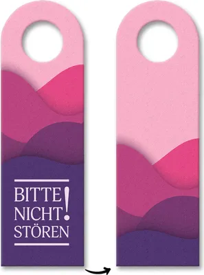 Produktbild von 10x Bitte nicht stören! Türhänger Türanhänger Türschild Schild an der Türklinke