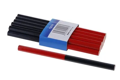 Produktbild von Bleistift zweifarbig blau-rot