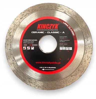 Produktbild von Kinczyk Diamanttrennscheibe Ceramic Classic-A 115mm