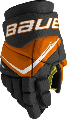 Obrázok produktu pre Hokejové rukavice Bauer Vapor FLY40 Junior, čierno-oranžové, 11 palcov