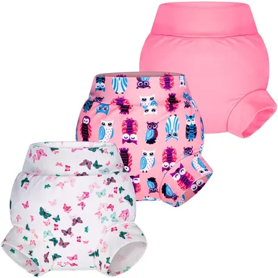 Productafbeelding van Herbruikbare Baby Zwemluier, Set van 3 voor Jongens en Meisjes