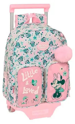 Produktbild von Safta Minnie Mouse Minty 10l 28x34x10 Cm Rucksack Mit Rollen Rosa  Kinder Rosa One Size