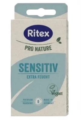 Produktbild von Ritex Pro Nature Sensitiv Kondome, 8 Stück
