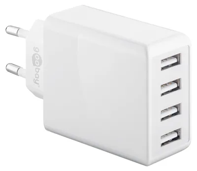 Obrázek produktu pro 44962 Nabíječka USB s 4 porty, 30 W / napájecí adaptér s 4 USB porty