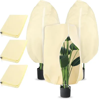 Produktbild von 3-teiliges Winterschutzset für Pflanzen im Freien 100 x 80 cm, für Garten