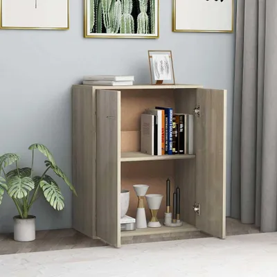 Produktbild von vidaXL Sideboard Sonoma-Eiche 60x30x75 cm Holzwerkstoff