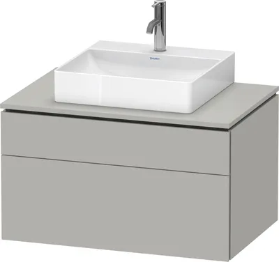 Produktbild von DURAVIT LC4880007070000 Konsolen-WTU wandh. L-Cube 550x800x48