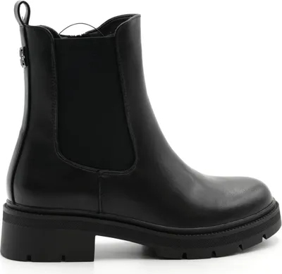 Produktbild von Damen Stiefletten mit seitlichem Gummiband Farbe Schwarz LH219 Stiefelette - 39 Größe: 39