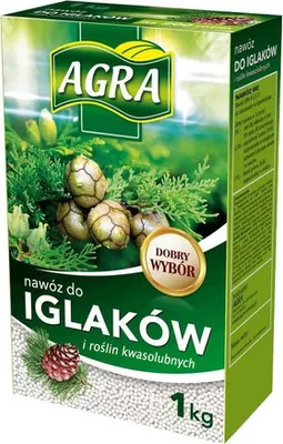 Obrázek produktu pro Hnojivo pro jehličnany AGRA 1KG