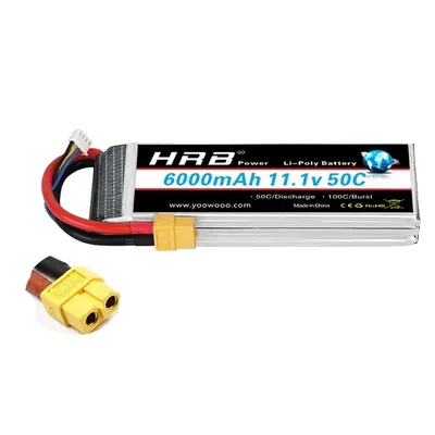 Image de Batterie Lipo, options de capacité élevée, connecteur Deans XT60, 3s 6000mAh XT60