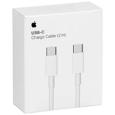 Produktbild von Daten-/Ladekabel - USB-C auf USB-C (Apple MLL82ZM/A) - ORIGINAL 2m Verkaufsverpackung