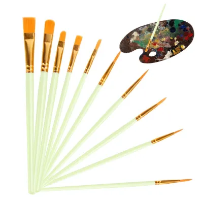Produktbild von 7-teiliges Set von Acrylpinsel für Künstler