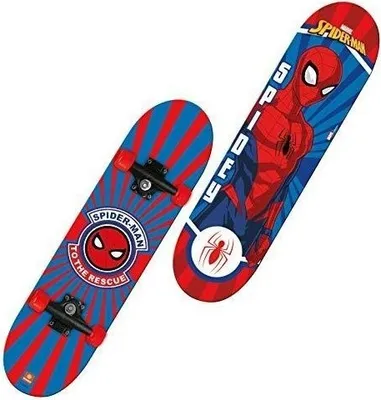 Produktbild von Mondo-18396 Spiderman Skateboard, Multicolor, 80,0 x 20,1 x 8,9 (18396) MONDO