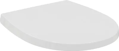 Produktbild von Ideal Standard - Universal, Universal ovaler WC-Sitz, WC-Sitz abgerundet mit langsamer Schließung, Antibakteriell, Schnellspanner, Urea, Weiß