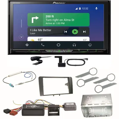 Produktbild von Pioneer AVH-Z9200DAB Android Auto Carplay Bluetooth Einbauset für Audi A3 8P 8PA