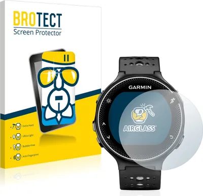 Produktbild von BROTECT Schutzglas für Garmin Forerunner 230 Schutzfolie Panzer Folie Glas Display Schutz klar