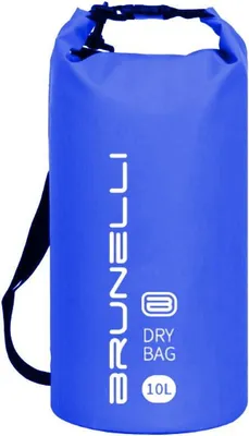 Immagine prodotto di BRUNELLI 10L Dry Bag Borsone impermeabile Zaino Dry bag con tracolla blu