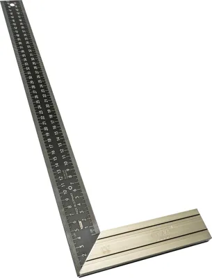 Produktbild von Vogel Schreinerwinkel mit Aluklinge, 150 - 500 mm Klingenlänge, mit Gehrungsanschlag, Länge:500 mm
