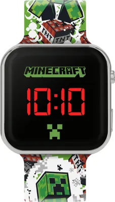 Produktbild von Disney Minecraft LED Watch Grün Unisize Disney Jewelry