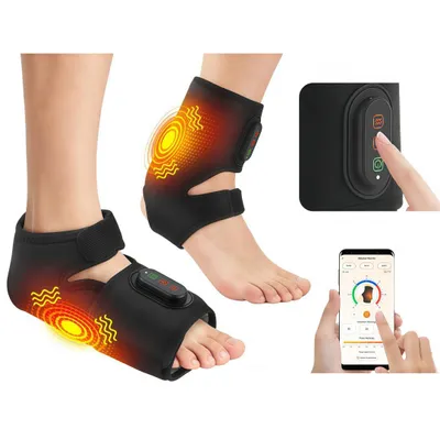 Produktbild von App-gesteuertes Fußmassagegerät, NTC 35-65°C, 3 Vibrationsstufen, Timer 10-60min, Kribbeln und Nervenschmerzen, für Knöchel,Sohlen und Rist