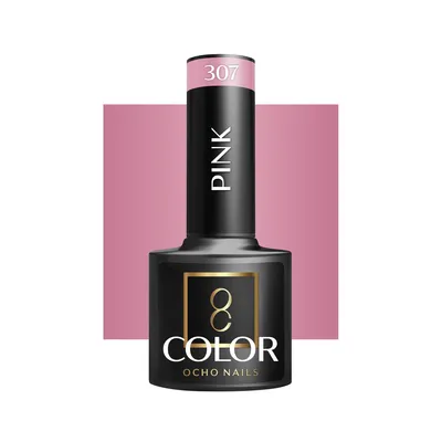 Immagine prodotto di Ocho Nails Smalto Ibrido Rosa 307 -5 G