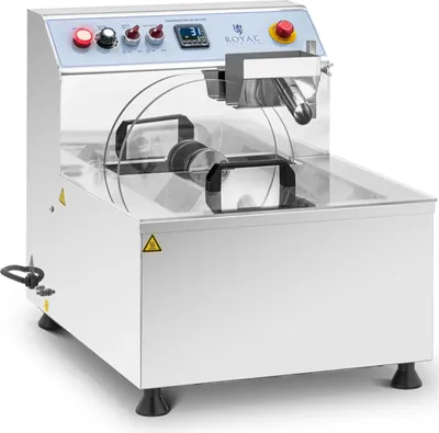 Zdjęcie produktu dla Temperówka maszyna do podgrzewania i mieszania czekolady 8 l 750 W