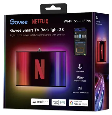 Produktbild von Govee RGBIC Netflix Envisual TV Backlight for 55"- 65" TVs