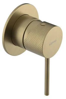 Produktbild von Sapho ULTRASAN Unterputz-Duscharmatur, 1 Weg, Gold matt