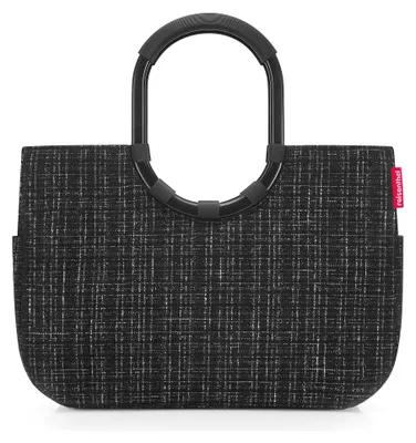 Immagine prodotto di reisenthel borsa shopper borsa a tracolla Loopshopper Bouclé Black nero