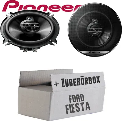 Produktbild von Ford Fiesta 3 4 5 Front - Lautsprecher Boxen Pioneer TS-G1330F - 13cm 3-Wege 130mm Triaxe 250W Auto Einbausatz - Einbauset