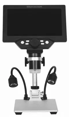 Immagine prodotto di Microscopio digitale - Ingrandimento da 1 a 1200x - Schermo LCD da 7 pollici - Fotocamera da 12 MP - Per osservazione