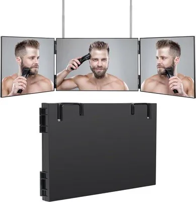 Produktbild von Famanu 3-teilige Friseurspiegel - 360° Sicht