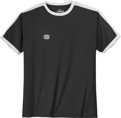 Produktbild von Adamo Übergrößen Funktionsshirt schwarz