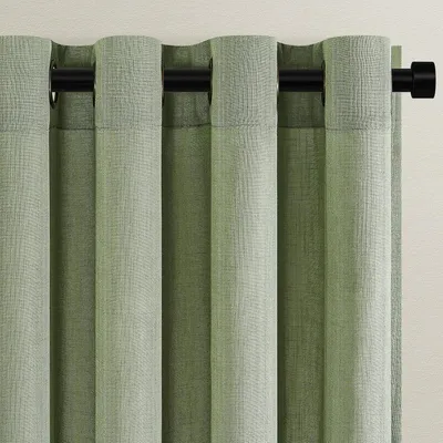 Obrázok produktu pre Záclony Gordijn 140x160 cm, krátke, priehľadné, vhodné do detskej izby. Biele priehľadné záclony. Interiérové záclony a závesy s priehľadnými očkami