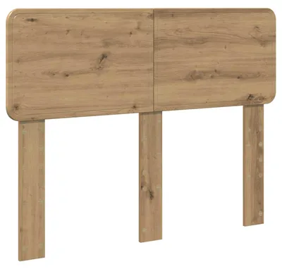 Image de Tête de lit vidaXL en bois composite chêne artisanal