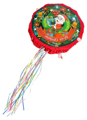 Produktbild von Weihnachtsmann-Piñata für Weihnachtsfeiern und Mottopartys