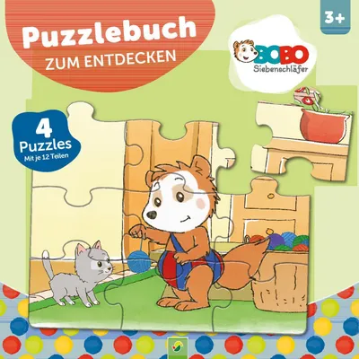 Produktbild von Bobo Siebenschläfer Puzzlebuch zum Entdecken