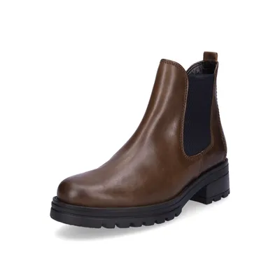 Zdjęcie produktu dla Gabor damskie buty za kostkę Chelsea brązowe