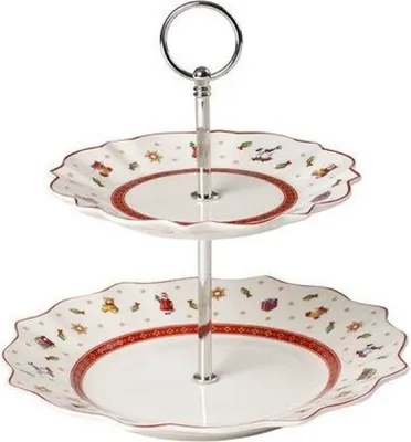 Obrázok produktu pre Villeroy & Boch 1485857887, Kolo, Červená, Biela, Porcelán, 240 mm, 907,2 g