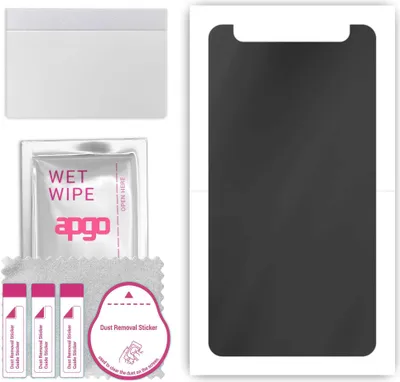 Produktbild von apgo Hydrogel Blickschutzfolie, Matt, kompatibel mit Sharp Aquos D10, Privacy Displayschutzfolie, Schutzfolie mit Positionierhilfe, Anti-Spy, kratzfest, einfache Montage