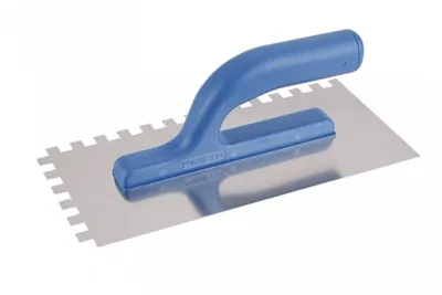 Produktbild von Glättkelle mit Zähnen 280x130e10-Nirosta FESTA