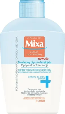A product shot of a bottle of makeup remover.