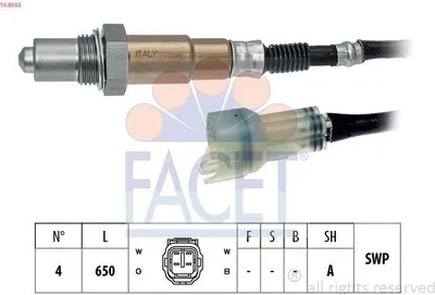 Immagine prodotto di FACET Lambdasonde per SUZUKI SX4 Sx4 / Classic SUBARU Justy III Swift Ignis II