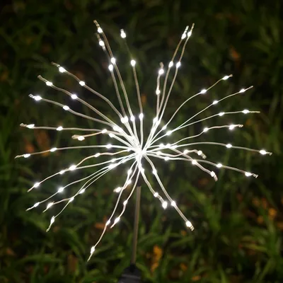 Produktbild von Solarlampe Terrasse Weihnachtsbeleuchtung Gartenstecker LED 90LED