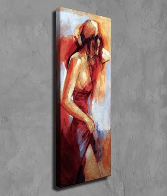 Image de Wallity, PC199- VGA1287, Multicolore, Tableaux sur toile, 30 x 80 cm, 100 % toile
