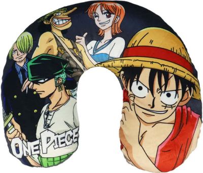 Anime One Piece Ruffy Kinder Reisekissen Nackenkissen Auto Flugzeug