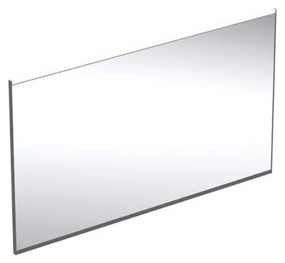 Produktbild von Geberit Option Plus Square Badspiegel 120 cm in schwarz matt mit direkter und indirekter Beleuchtung