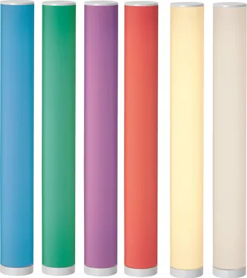 Produktbild von LED DIY Lichtsäule Glatt Stehlampe Standleuchte Stehleuchte 103cm Farbwechsel zum Aufbauen