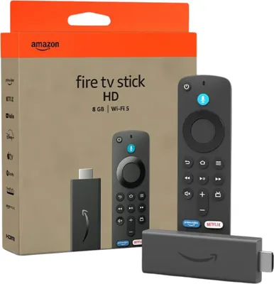 Produktbild von Fire TV Stick HD, Schwarz Streaming-Player