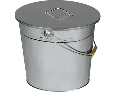 Produktbild von Kbelík na popel LIENBACHER, ocelový plech 15 l